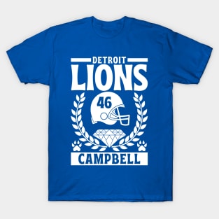 Detroit Lions Campbell 46 American Football T-Shirt